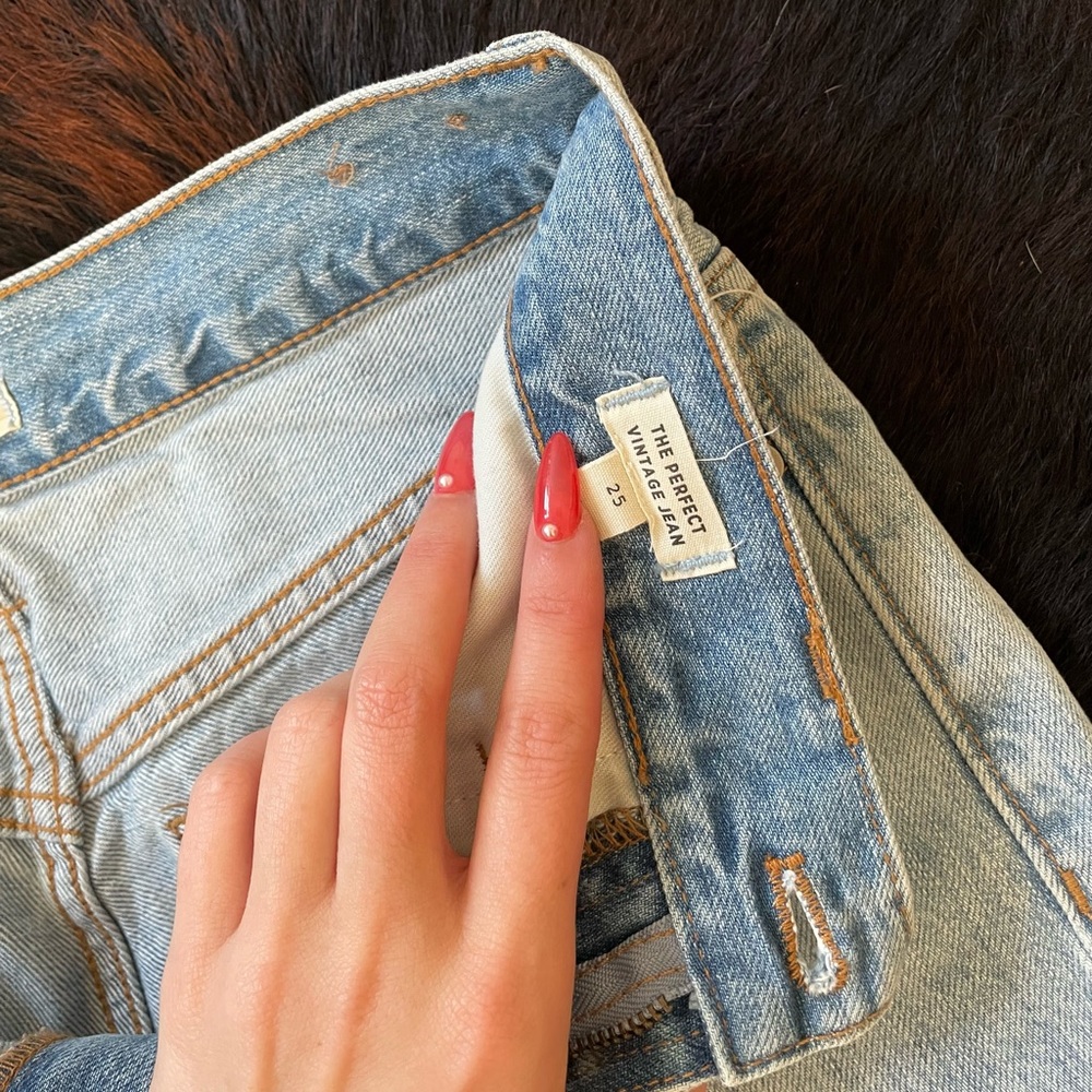 MADEWELL “THE PERFECT VINTAGE JEAN”